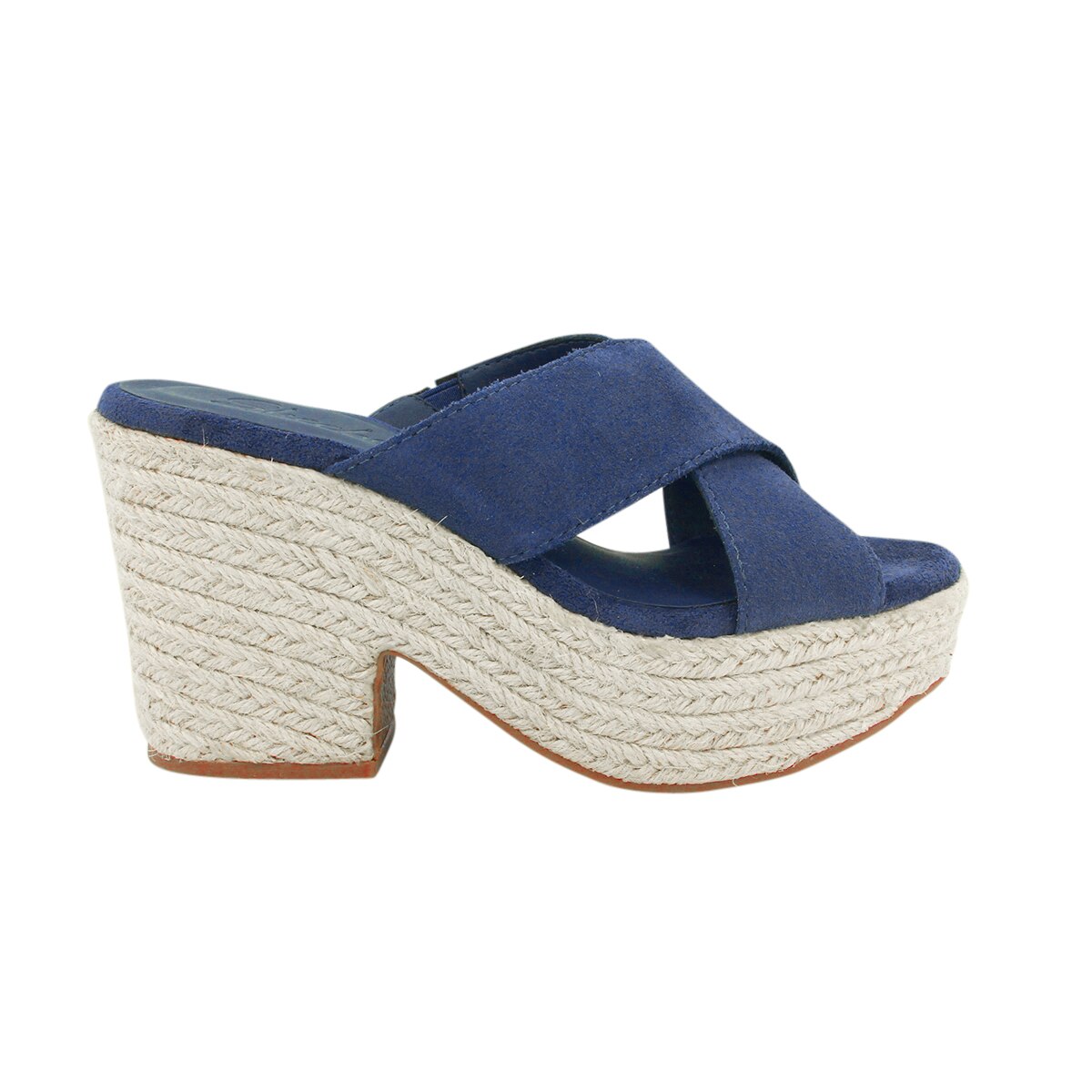 Sandale Skechers HEATERS, Piele intoarsa, Albastru/Bej, Albastru/Bej