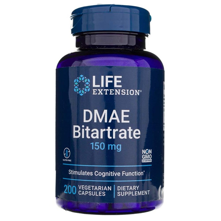 Life Extension DMAE kapszula, 150 mg, 200 db