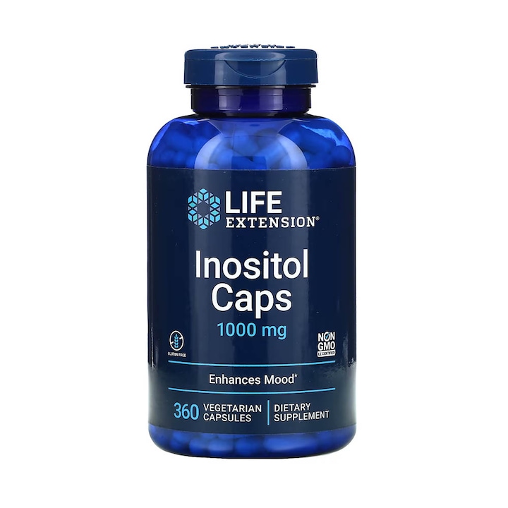 Inositol Caps (Vitamina B8) 1000 mg, Life Extension, 360 capsule