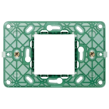 Suport aparataj, modular, 3 posturi, 2 module centrale, cu suruburi, 14612, Vimar, Plana Suport aparataj, modular, 3 posturi, 2 module centrale, cu suruburi, 14612, Vimar, Plana