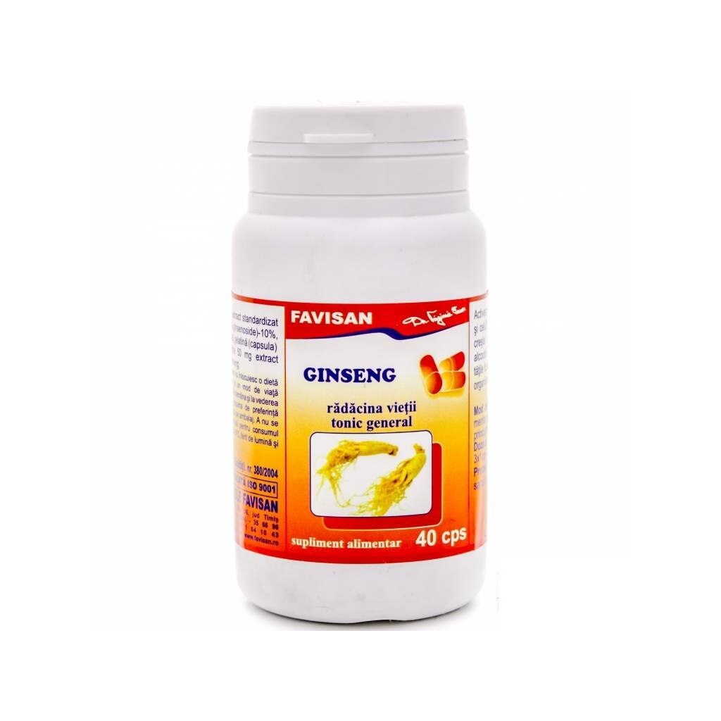 Ginseng 40 capsule Favisan