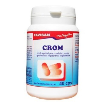 Crom 40 capsule Favisan Crom 40 capsule Favisan