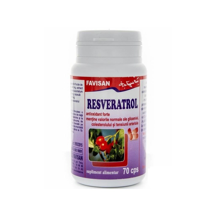 Resveratrol 70 capsule Favisan