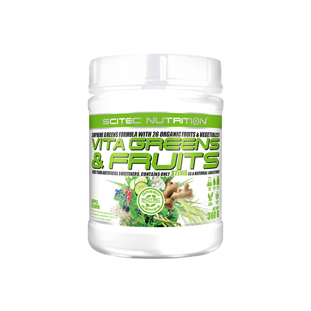 Supliment Alimentar, Scitec, Vita Greens Fruits, 0.600 Kg