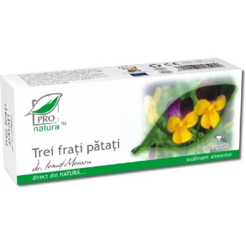 Trei Frati Patati, 30 capsule, Pro Natura Trei Frati Patati, 30 capsule, Pro Natura