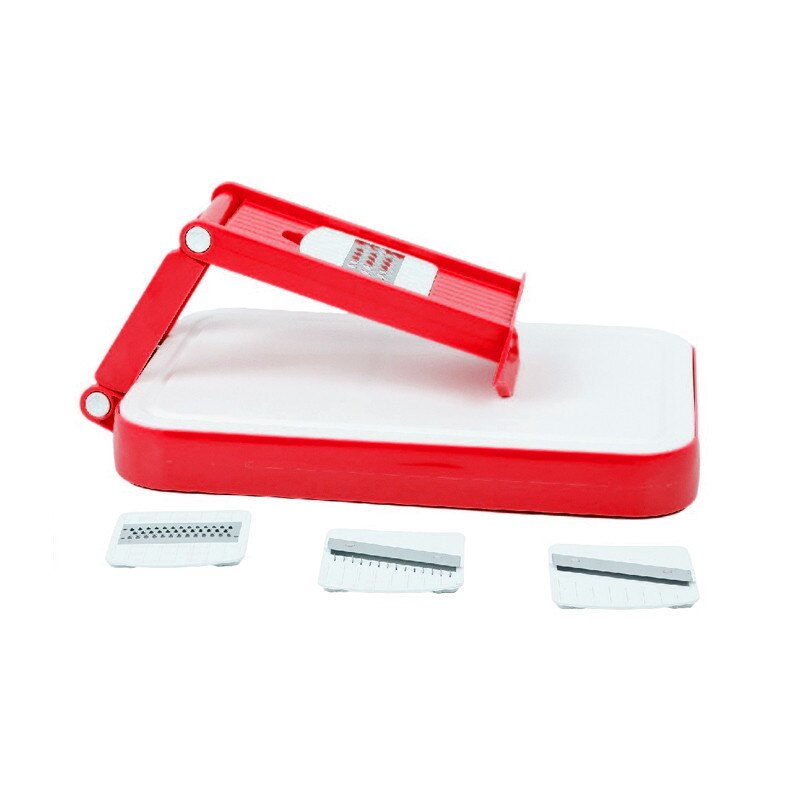 Set 2 in 1 razatoare si tocator Peterhof, Rosu