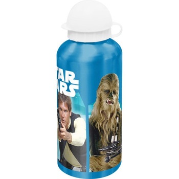 Recipient apa 500 ml Star Wars, albastru Recipient apa 500 ml Star Wars, albastru