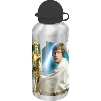 Recipient apa 500 ml Star Wars, argintiu Recipient apa 500 ml Star Wars, argintiu