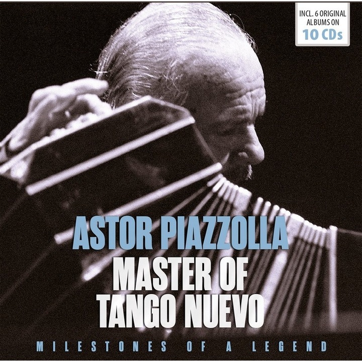 Astor Piazzolla: The Master of Tango Nuevo / Astor Piazzolla [10CD]