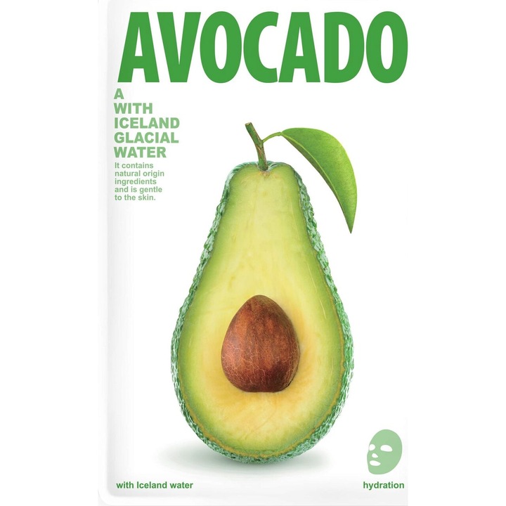 Masca de fata cu Avocado, CNF The Iceland, 20g