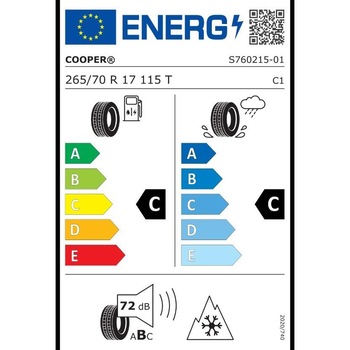 Anvelopa All Terrain Cooper Discoverer AT3 Sport 2 OWL 265/70R17 115T Anvelopa All Terrain Cooper Discoverer AT3 Sport 2 OWL 265/70R17 115T