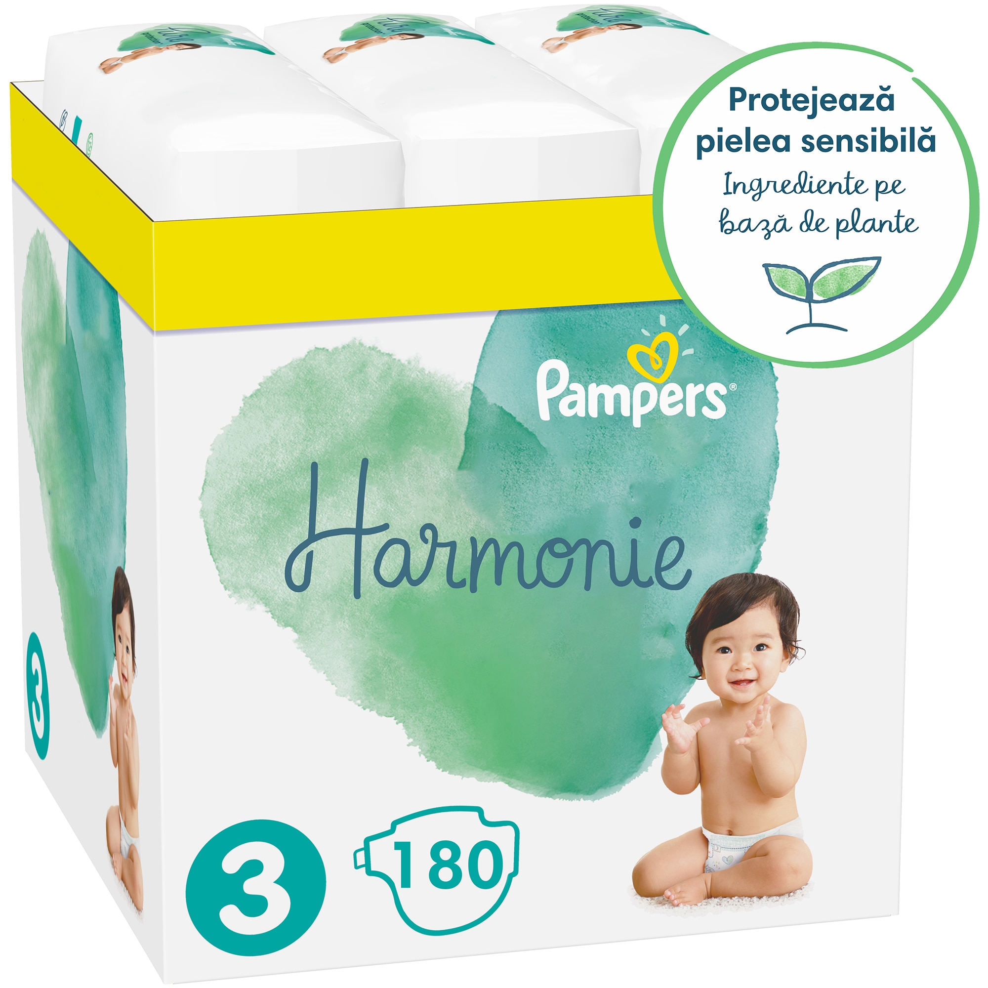 Pampers Harmonie 42 Couches Taille 3 (6-10 kg)