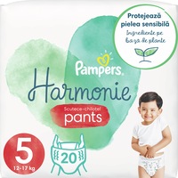 Scutece-chilotel Pampers Harmonie Pants, Marimea 5, 12-17 kg, 20 buc