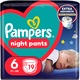 Scutece-chilotel de noapte Pampers Night Pants, Marimea 6, 15+ kg, 19 buc