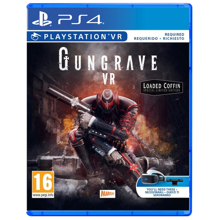 Gungrave Vr Loaded Coffin Edition Psvr Required PlayStation 4 és PlayStation VR Játékszoftver