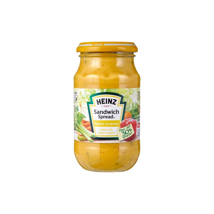 Crema tartinabila, Sandwich, cu legume picante, Heinz, Olanda, 300 g