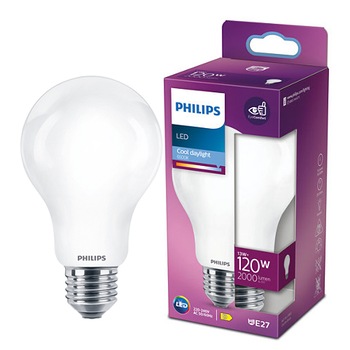 Bec LED Philips Classic A67, 13W (120W), 2000 lm, lumina naturala rece (6500K) Bec LED Philips Classic A67, 13W (120W), 2000 lm, lumina naturala rece (6500K)