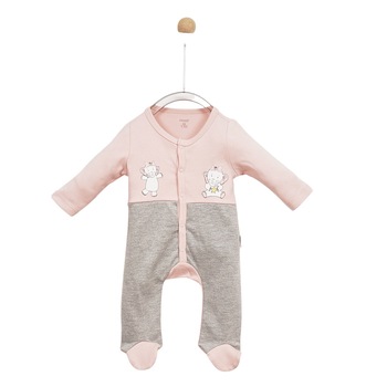 Body pentru fetite, culoare roz, colectia Elephants 4324 Body pentru fetite, culoare roz, colectia Elephants 4324