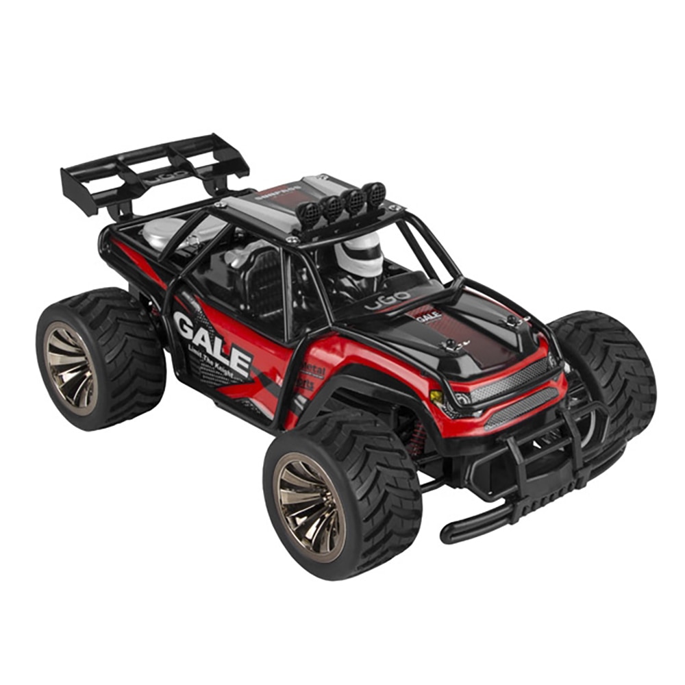 Masina cu telecomanda uGo, Buggy, 2.4 GHz, Autonomie 60m, Pana la 25 km/h, Rosu/Negru