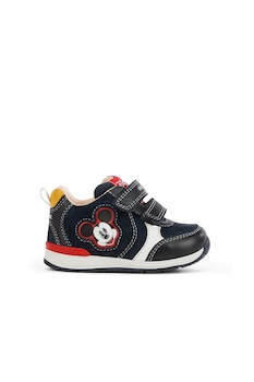 Geox - Rishon sneaker Mickey egeres rátéttel, tengerészkék/piros/sáfránysárga