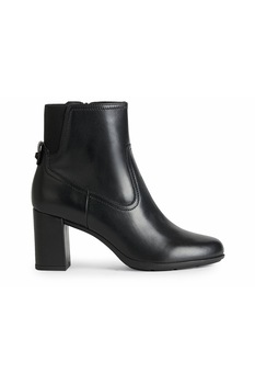 Geox, Botine de piele Annya, Negru, 40 Geox, Botine de piele Annya, Negru, 40
