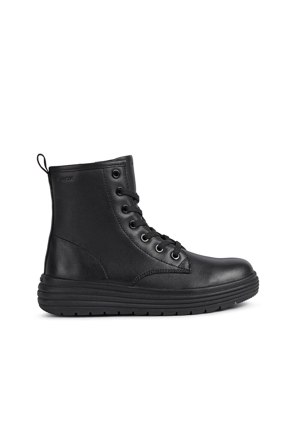 Geox, Ghete de piele Phaolae, Negru
