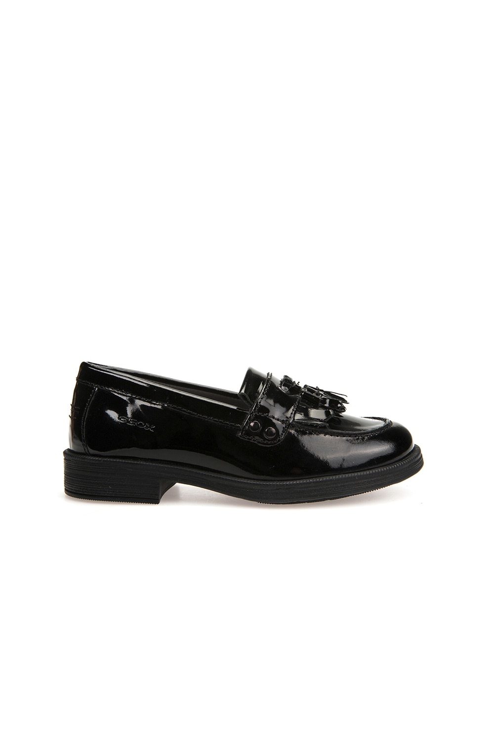 Geox, Pantofi loafer de piele Agata, Negru
