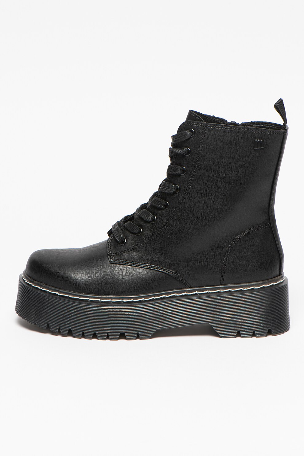 MTNG, Bocanci de piele ecologica, Negru