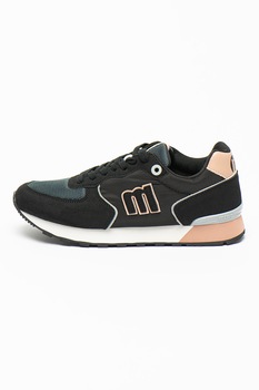 MTNG,Pantofi sport cu insertii de plasa, Negru MTNG,Pantofi sport cu insertii de plasa, Negru
