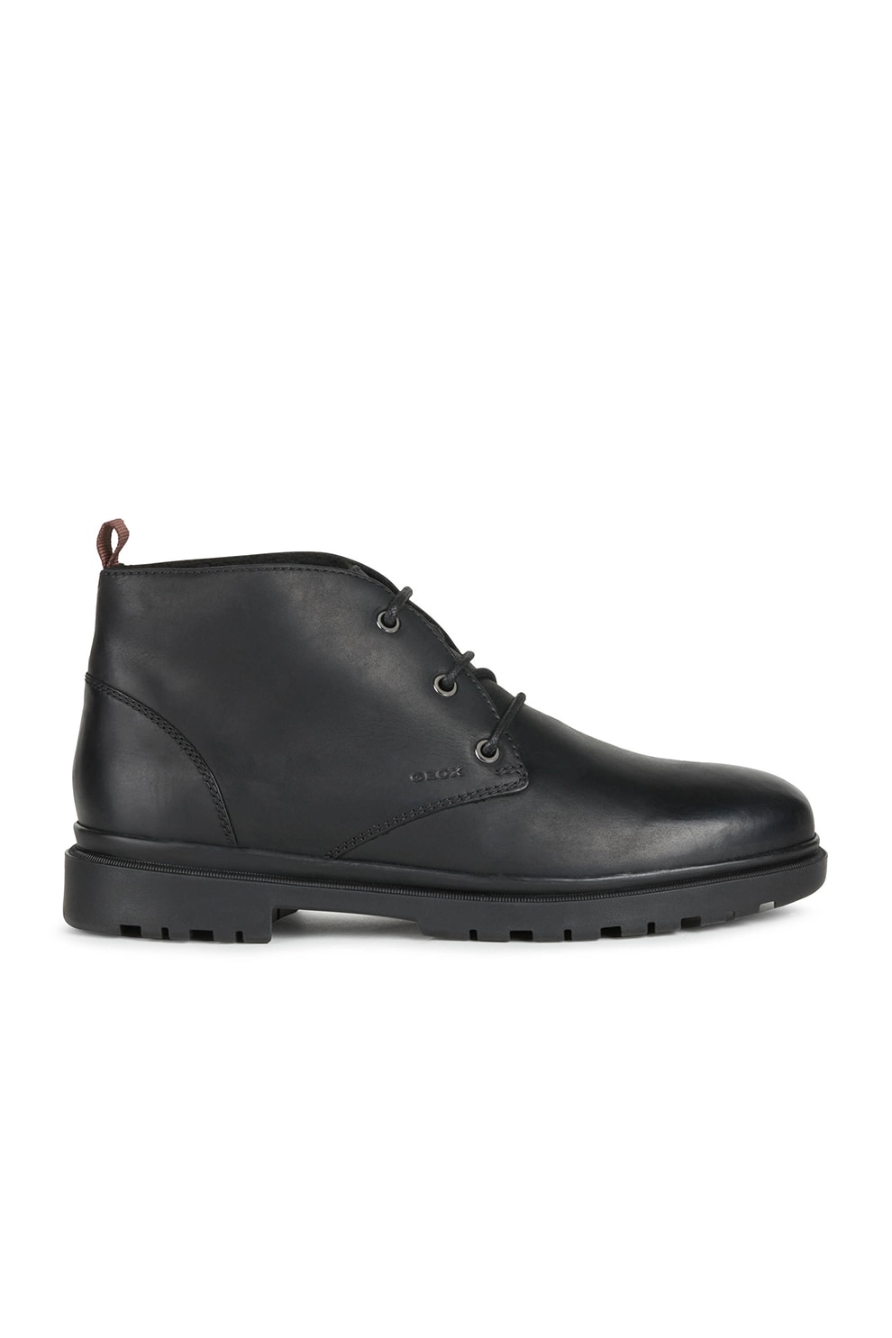Geox, Ghete Chukka de piele Andalo, Negru