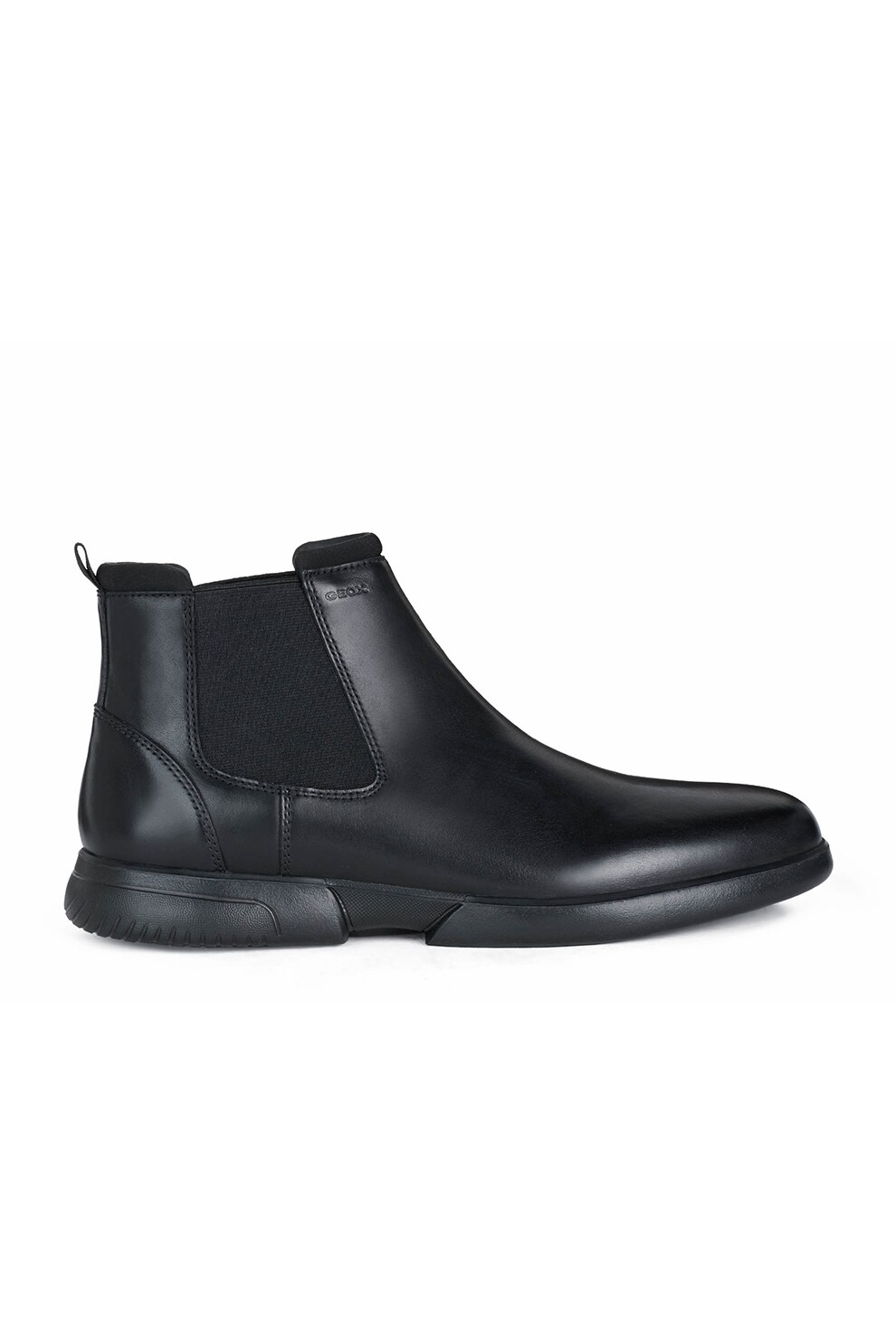 Geox, Ghete Chelsea de piele, Negru