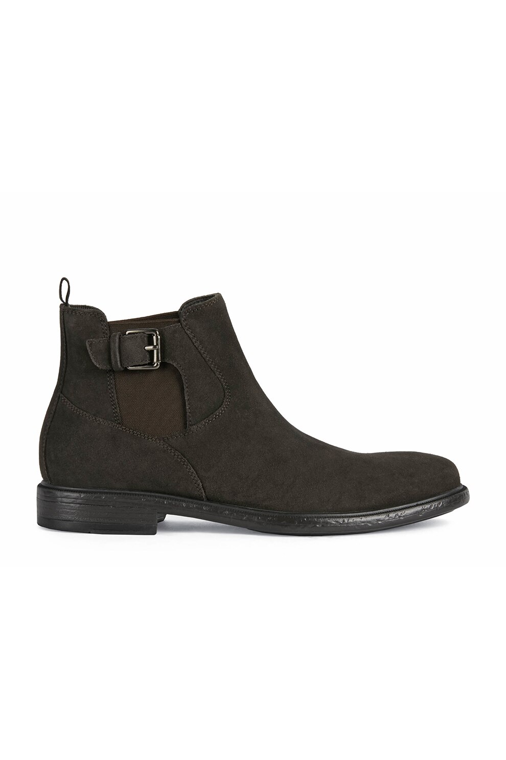 Geox, Ghete Chelsea de piele intoarsa Terence, Maro inchis