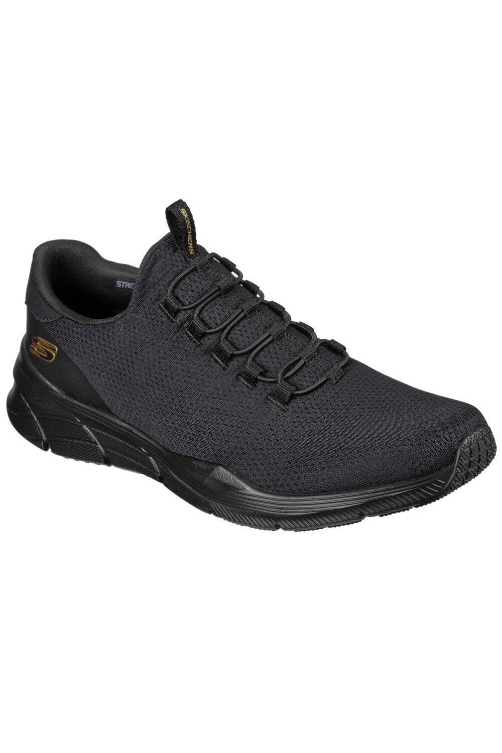 Pantofi sport Slip On Equalizer 4.0 - Voltis, Skechers, Negru, Negru