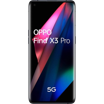 Telefon mobil Oppo Find X3 Pro, Dual SIM, 256GB, 12GB RAM, 5G, Gloss Black Telefon mobil Oppo Find X3 Pro, Dual SIM, 256GB, 12GB RAM, 5G, Gloss Black