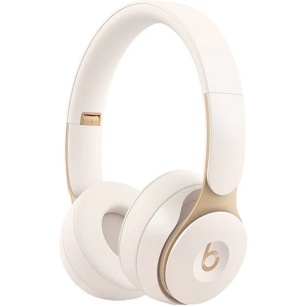 Casti BEATS Solo Pro, Bluetooth, On-Ear, Microfon, Noise Cancelling, Ivoire