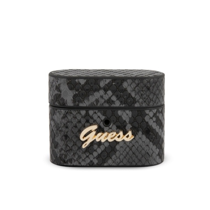 Калъф Guess GUACAPPUSNSMLBK за AirPods Pro Python Collection, черен