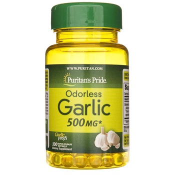 Supliment alimentar Puritan's Pride, Extract de usturoi, 500 mg, 100 capsule Supliment alimentar Puritan's Pride, Extract de usturoi, 500 mg, 100 capsule