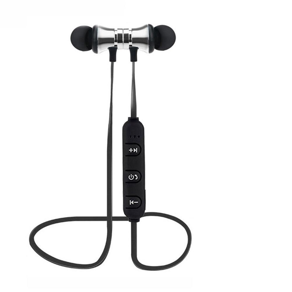 Casti XT11 magnetice, Wireless, Bluetooth 4.2, in-ear, negru