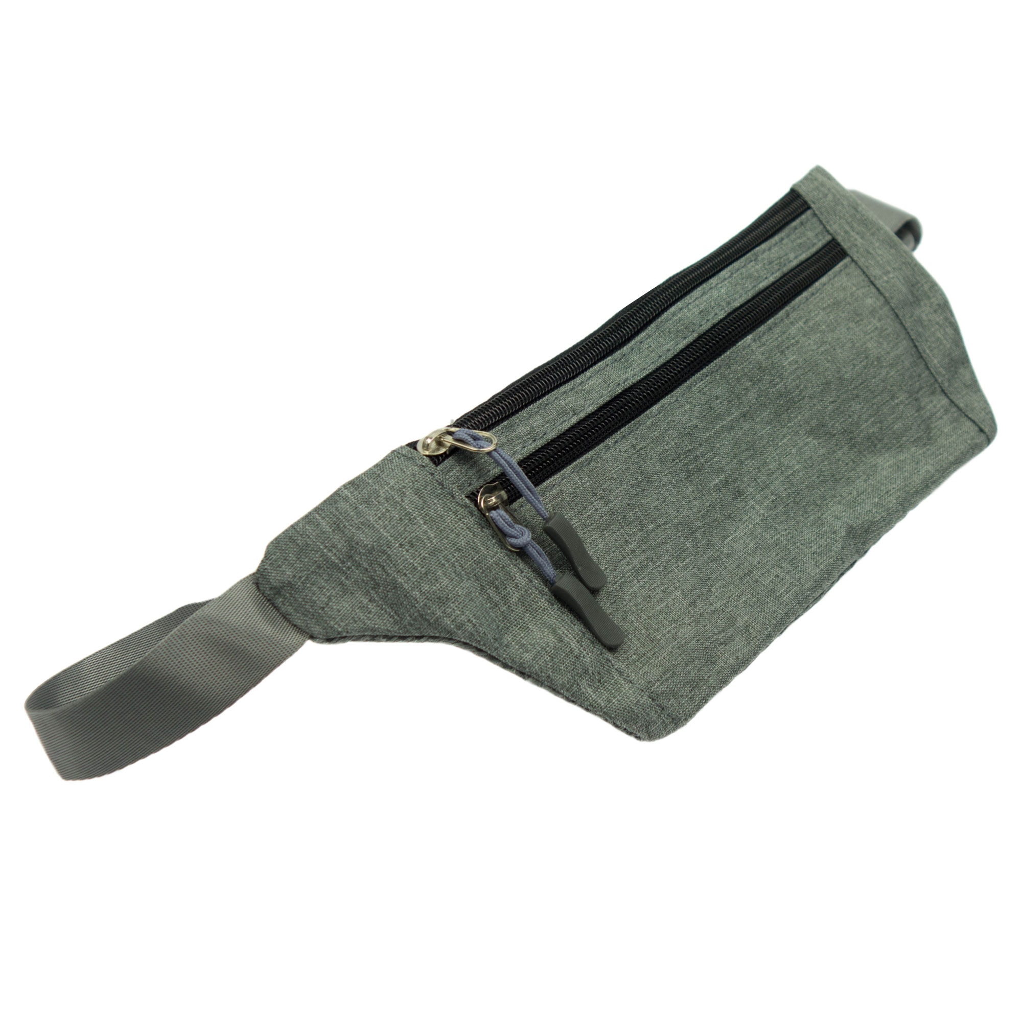 Borseta sport, unisex, Buticcochet, din material textil, Gri - BRS341
