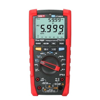 Multimetru digital UNI-T Pro UT195DS, AC/DC, IP65, Test cadere 2m, CATIII 1000V, CAT IV 600V, lanterna Multimetru digital UNI-T Pro UT195DS, AC/DC, IP65, Test cadere 2m, CATIII 1000V, CAT IV 600V, lanterna
