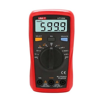 Multimetru digital UT133A UNI-T, chip inteligent ADC, alarma suprasarcina, protectie supratensiune Multimetru digital UT133A UNI-T, chip inteligent ADC, alarma suprasarcina, protectie supratensiune