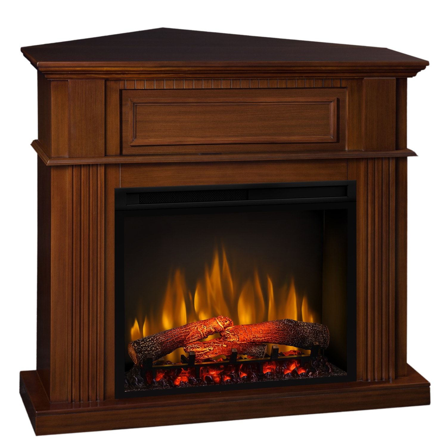 Semineu Atena Cires drept/colt - cu focar 3D Dimplex XHD28 si sunet