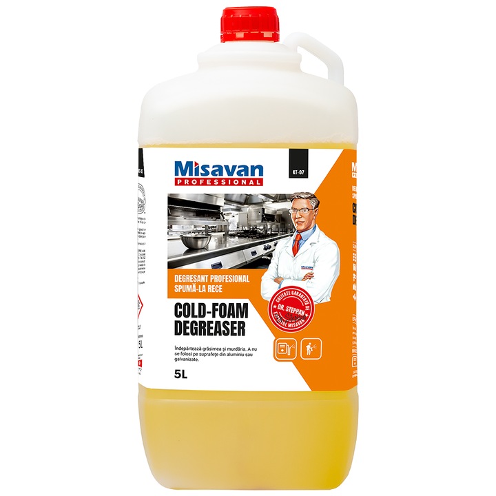 Degresant la rece spuma Misavan Professional Cold-Power Degreaser 5l, 90012907