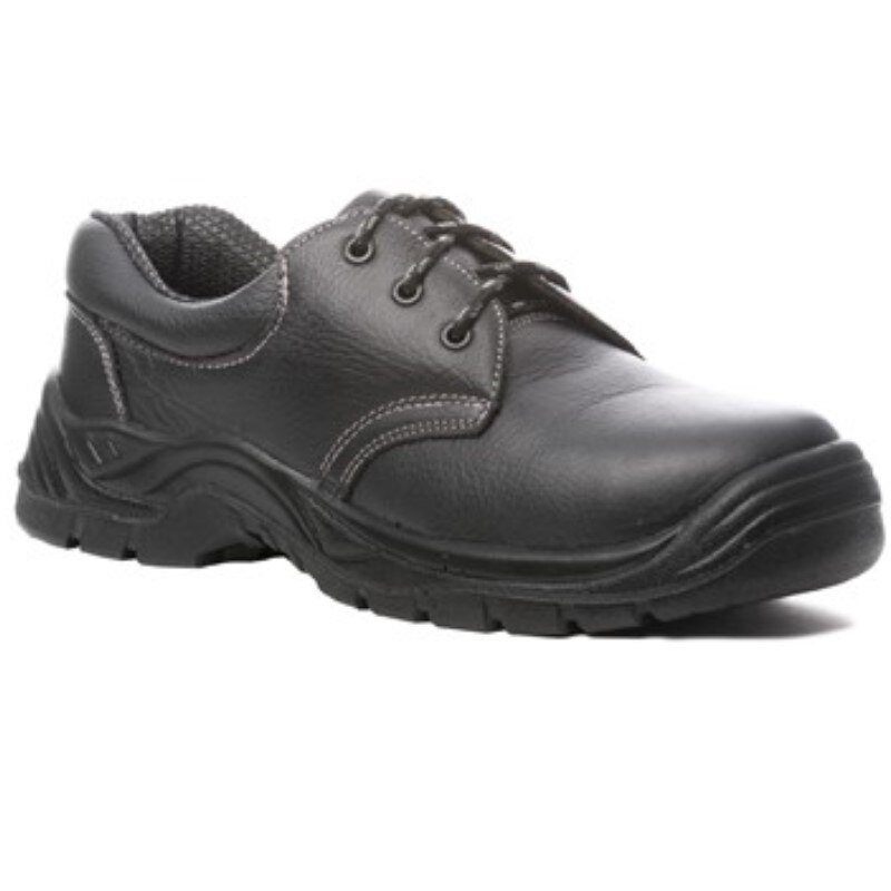 Pantofi de protectie, 9Agal, din piele de inalta calitate rezistenta la apa,cu bombeu metalic si lamela antiperforare marimea 45