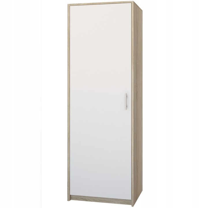Gardróbszekrény U42 1 ajtós - sonoma mix