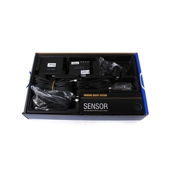 Sistem asistenta parcare universal fata si spate cu 8 senzori ultrasonici cu avertizare acustica Sistem asistenta parcare universal fata si spate cu 8 senzori ultrasonici cu avertizare acustica