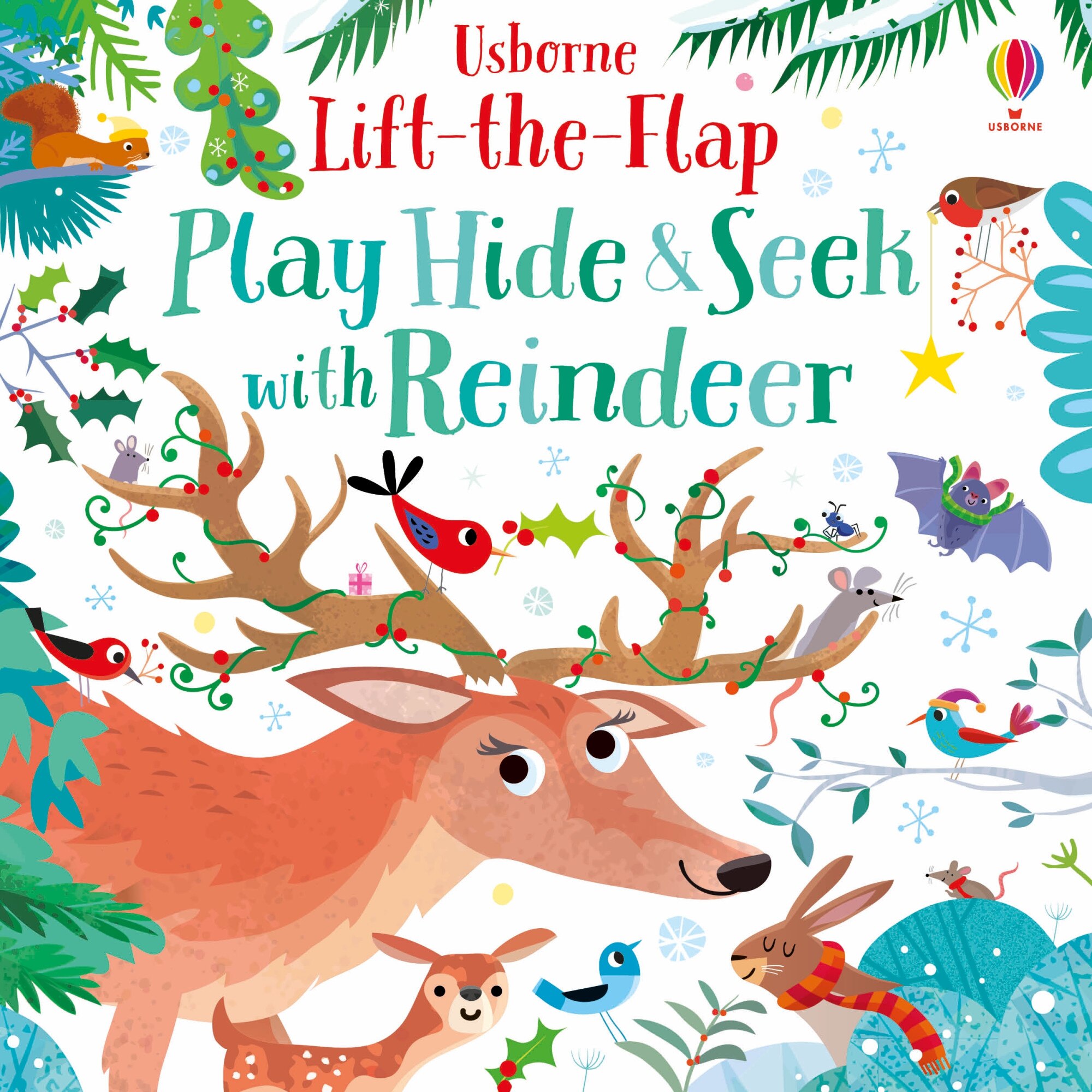 Carte Play Hide & Seek With Reindeer Usborne