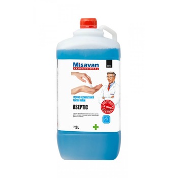 Lotiune Dezinfectanta de Maini Dr.Stephan Aseptic, 5L, Minim 70 % Etanol Lotiune Dezinfectanta de Maini Dr.Stephan Aseptic, 5L, Minim 70 % Etanol