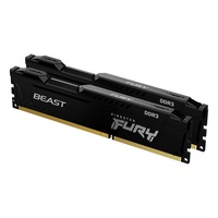 Memorie Kingston FURY Beast, 16GB DDR3, 1866MHz CL10, Dual Channel Kit