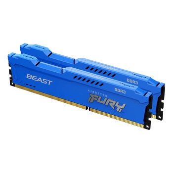 Memorie Kingston FURY Beast, 16GB DDR3, 1866MHz CL10, Dual Channel Kit Memorie Kingston FURY Beast, 16GB DDR3, 1866MHz CL10, Dual Channel Kit